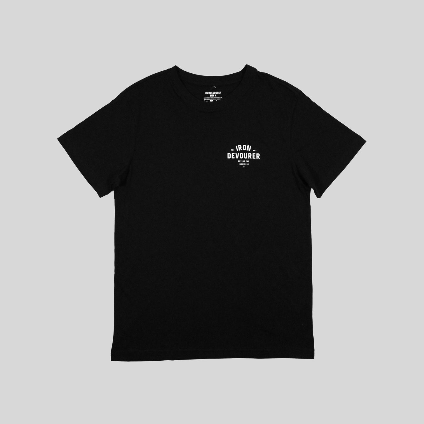 Devour The Challenge Black T Shirt